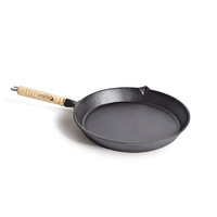 Round Frying pan - Solid Handle 25cm